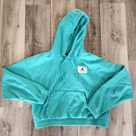 Jordan Sweaters - Womens Teal Jorden Hoodie